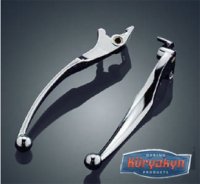 KURYAKYN WIDE STYLE LEVERS: CHROME LEVER SET 97-06 Marauder 800/Boulevard M50, 01-06 Volusia 800 & C50, VN800,VN2000,VN900