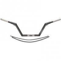 Handlebars 1.25\" V-Line Black +2 FLTR 15-18