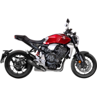 LV-10 Full black stainless steel Slip-On for HONDA CB1000R 18-24