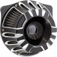 Air Cleaner Kit Inverted Deep Cut Black/Natural FL 17-19