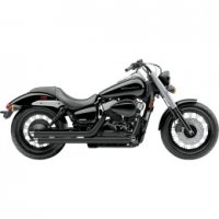 Streetrod Exhaust Black VT750 07-16