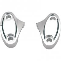 Handlebar Riser Clamps Chrome for 1\" bars (PR)