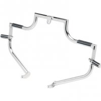 highway Bar Chrome Front Twinbar FLST/C/F 00-16