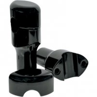 Risers Gloss Black Smooth 3\"