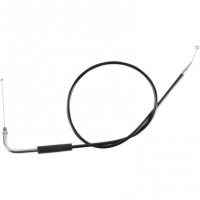 Throttle Cable Black Vinyl HD 74-80