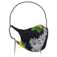 Face Mask Light Weight Paint Sunflower Festival/Black (2)