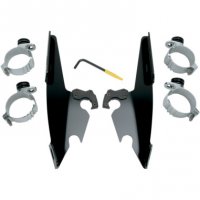 Hardware Mount Kit Black Dyna 06-17