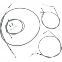 Handlebar Cable/Line Kit Stainless 15\"-17\" VN900 Classic 06-18