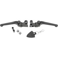 Levers Adjustable Black Anthem FLHT 08-16