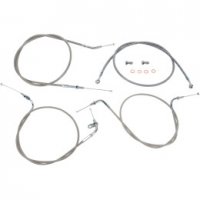 Handlebar Cable/Line Kit Stainless 12\"-14\" VStar 650 Classic 98-15