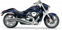 Speedster Swept Exhaust System, Chrome