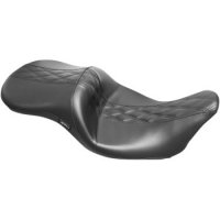 Seat Maverick Black/Black Double D FLHT/ FLHR/ FLHX/ FLTR