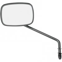 Mirror With Low Rider Stem Black Die-Cast