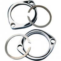 Exhaust Flange Kit Chrome XL 86-15, B/T 84-16