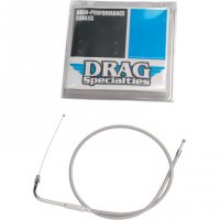 Idle Cable Braided S/S Dyna 91, FXS 90-95, FXR 90-94