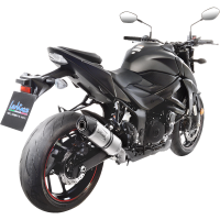 LV ONE EVO Stainless steel Slip-On for SUZUKI GSX-S750/Z ABS 17-20