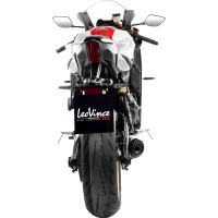 LV ONE EVO Black stainless steel Exhaust for YAMAHA MT-07 21-24, XSR700 21-23, YZF-R7 21-23