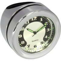 Clock Chrome 1" Bar Mount