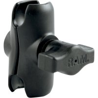 Arm Double Socket Mount Short 2\"