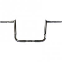 Handlebar Chubby Hooked Chrome 12\" FLHT/X 96-19