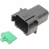 Deutsch DT Sealed Connector Black 8 PIN Receptacle