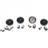 OIL GAUGE KITS 1 3/4" DELUXE LIQUID-FILLED