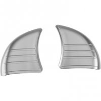 Inner Fairing Cover Plates Tri-Line Chrome FL 14-16