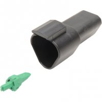 Deutsch DT Sealed Connector Black 3 PIN Receptacle