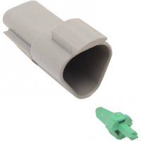 Deutsch DT Sealed Connector Gray 3 PIN Receptacle