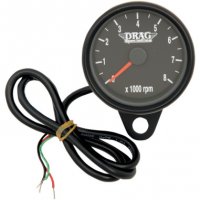 TACH BLACK 2.4\" BLACK W/LED