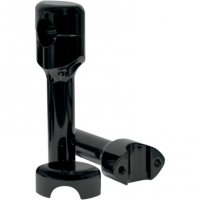 Risers Gloss Black Smooth 6\"