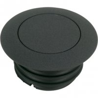 Gas Cap Wrinkle Black Non-Vented Pop-Up HD L96-99