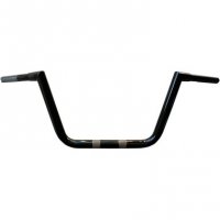 Handlebars 1.25\" Hefty Twin Peaks Gloss Black 10\"