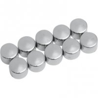 Socket-Head Bolt Cover Chrome 5/16\" (10pk)