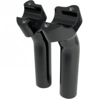 Risers 5.5\" with 1\" Pull Back Gloss Black Buffalo