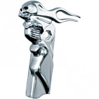 Shift Arm Accent Chrome Zombie Front FL 82-16