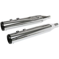 Slip-Ons 4.5" GNX Chrome FL 17-20