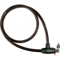 Cable Lock Keyed 72\" Black Trimaflex