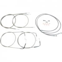 Handlebar Cable/Line Kit Stainless 15\"-17\" VStar 1100 Custom 99-11