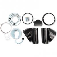 Headlight Nacelle Gloss Black FLST 86-17