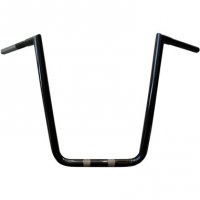 Handlebars 1.25\" Hefty Twin Peaks Gloss Black 19\"