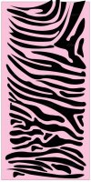 Head & Neck Wear Snug Pink Black Zebra Pattern (1)