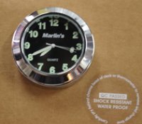 MARLIN'S TOCS CLOCK