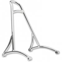 Sissy Bar Round Short Chrome XL 96-03