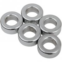 Spacers Chrome Steel 5/16" X 1/4" (5)