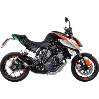 LV-10 Black stainless steel Slip-On for KTM 1290 Super Duke R/GT 17-18