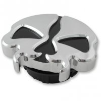 Gas Cap Split Skull Dummy Chrome HD