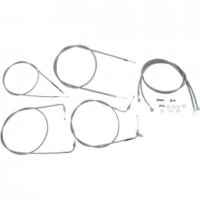 Handlebar Cable/Line Kit Stainless 15\"-17\" VStar 1100 Classic 99-11