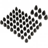 Engine Cap Set Fluted Spike Black T/C 99-17