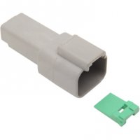 Deutsch DT Sealed Connector Gray 2 PIN Receptacle